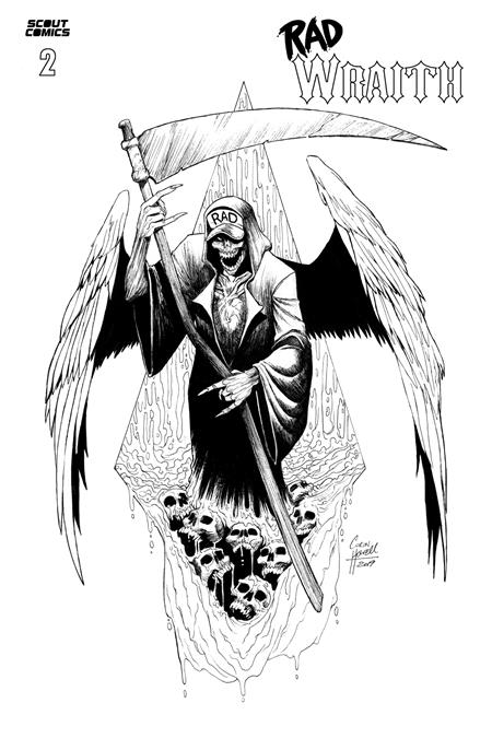 RAD WRAITH #2 (OF 3) CVR B CORIN HOWELL BW VAR (MR)