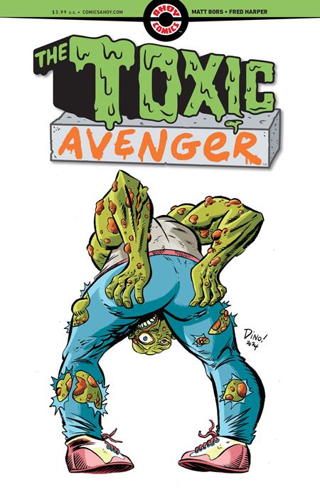 TOXIC AVENGER #2 (OF 5) CVR C 5 COPY DEAN HASPIEL UNLOCK VAR (MR)