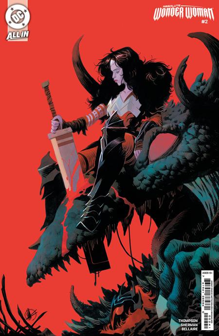 Weekly Pull list - ABSOLUTE WONDER WOMAN #2 CVR D INC 1:25 MATTEO SCALERA CARD STOCK VAR