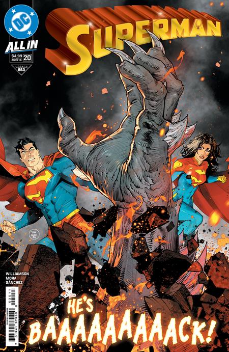 Weekly Pull list - SUPERMAN #20 CVR A DAN MORA