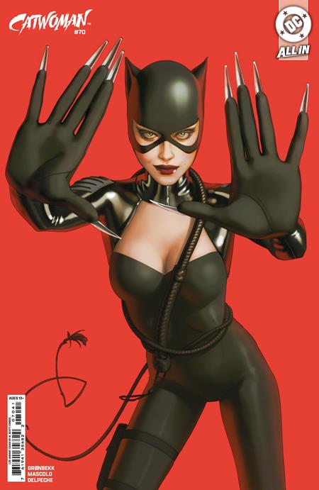 CATWOMAN #70 CVR D INC 1:25 W SCOTT FORBES CARD STOCK VAR