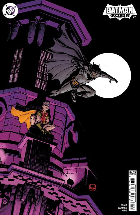 BATMAN AND ROBIN YEAR ONE #2 (OF 12) CVR C DAVE JOHNSON CARD STOCK VAR