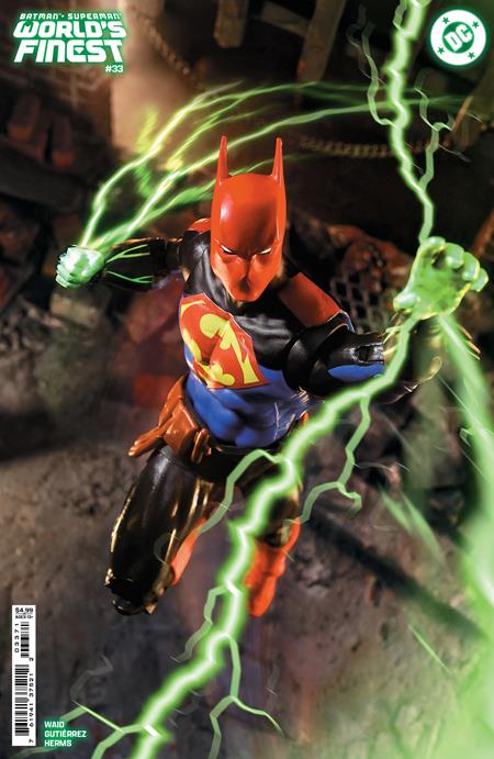 BATMAN SUPERMAN WORLDS FINEST #33 CVR E MCFARLANE TOYS CARD STOCK VAR