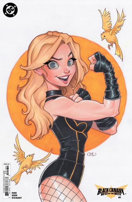 Weekly Pull list - BLACK CANARY BEST OF THE BEST #1 (OF 6) CVR D INC 1:25 CHRISSIE ZULLO CARD STOCK VAR