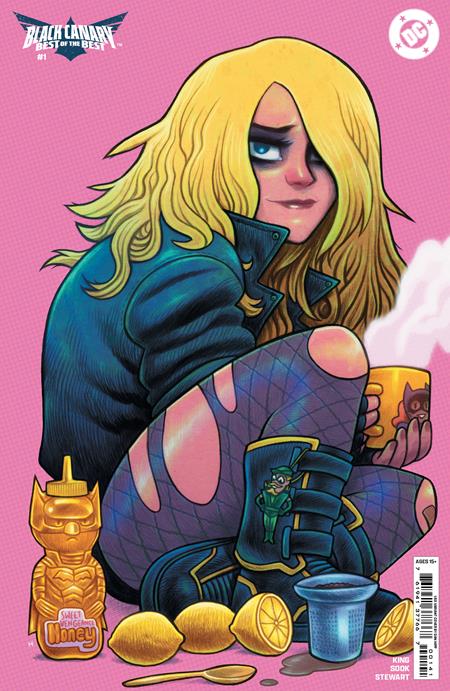 Weekly Pull list - BLACK CANARY BEST OF THE BEST #1 (OF 6) CVR E INC 1:50 DAN HIPP CARD STOCK VAR