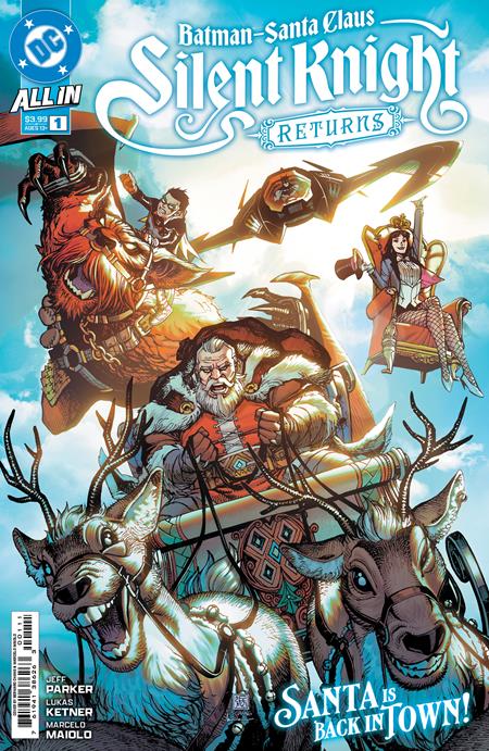 Weekly Pull list - BATMAN SANTA CLAUS SILENT KNIGHT RETURNS #1 (OF 5) CVR A BERNARD CHANG