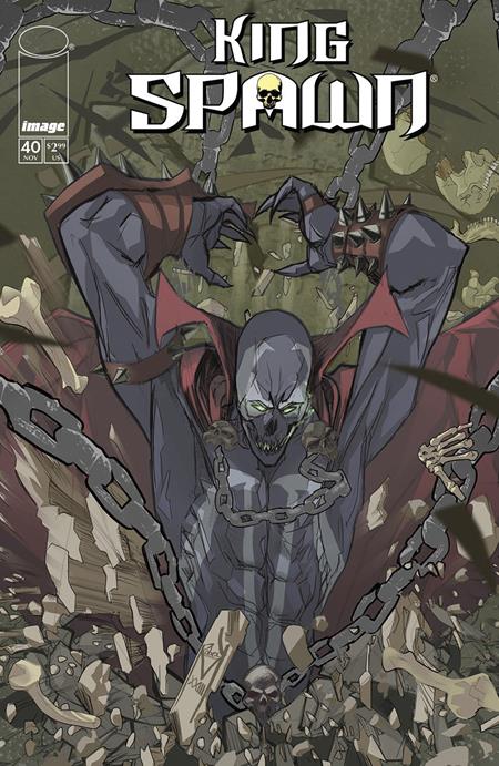 Weekly Pull list - KING SPAWN #40 CVR A THADDEUS ROBECK