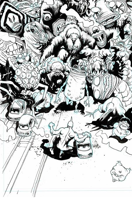 ULTRAMEGA BY JAMES HARREN #7 (OF 9) CVR D INC 1:25 JAMES HARREN B&W VAR (MR)