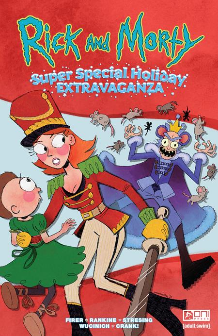 RICK AND MORTY SUPER SPECIAL HOLIDAY EXTRAVAGANZA #1 (ONE SHOT) CVR B EMMETT HOBBES VAR (MR)