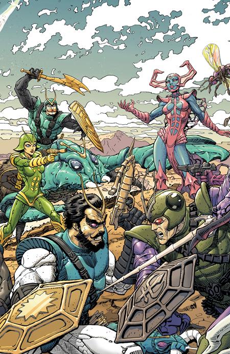 SECTAURS #2 (OF 3) CVR D INC 1:10 DUSTIN WEAVER FULL ART VAR