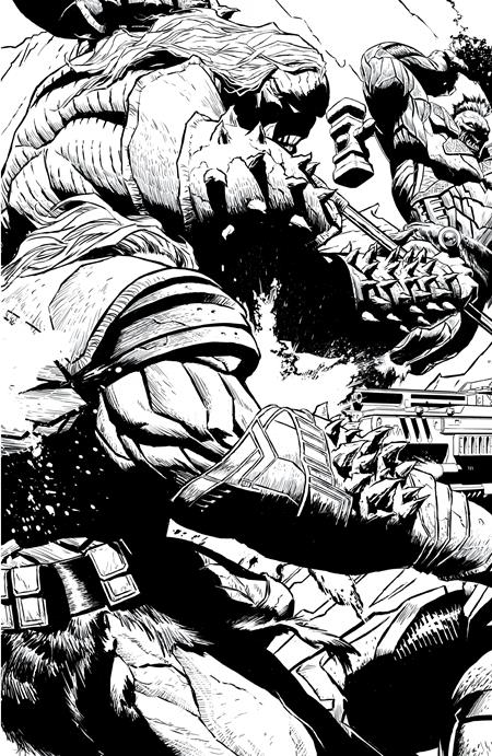 PLANET DEATH #2 (OF 4) CVR D INC 1:50 JOE QUESADA BW VIRGIN VAR