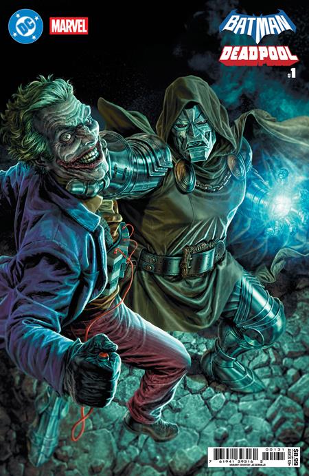 Weekly Pull list - DC MARVEL BATMAN DEADPOOL #1 (ONE SHOT) CVR C LEE  BERMEJO JOKER DR DOOM CARD STOCK VAR