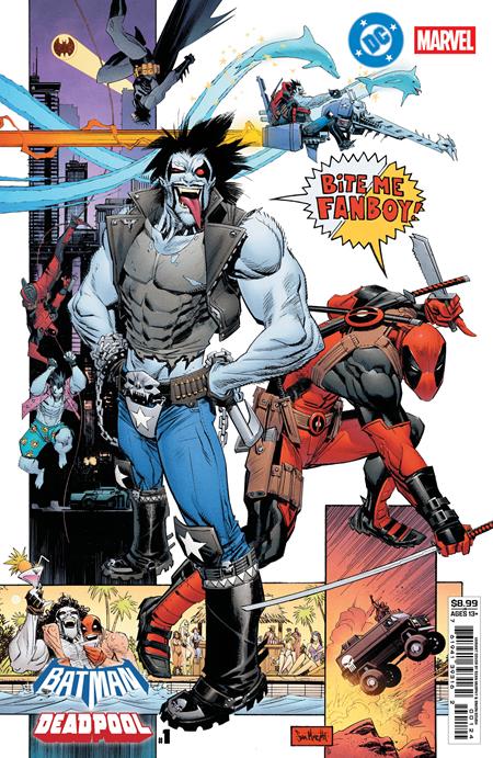 Weekly Pull list - DC MARVEL BATMAN DEADPOOL #1 (ONE SHOT) CVR M SEAN GORDON MURPHY LOBO DEADPOOL CARD STOCK VAR