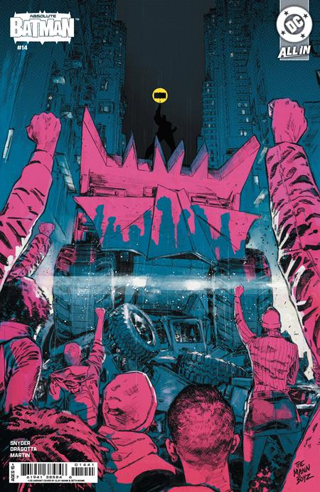 ABSOLUTE BATMAN #14 CVR D INC 1:25 CLAY MANN & SETH MANN CARD STOCK VAR