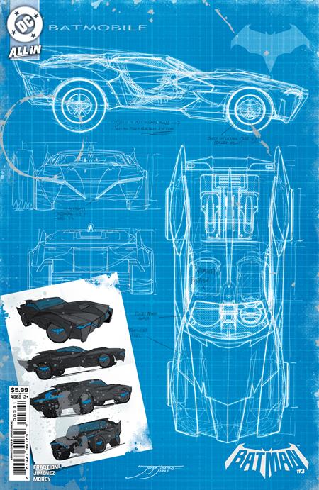 Weekly Pull list - BATMAN #3 CVR E JORGE JIMENEZ BAT-GADGET CARD STOCK VAR