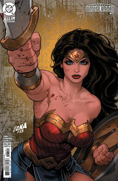 Weekly Pull list - WONDER WOMAN #27 CVR B DAVID NAKAYAMA CARD STOCK VAR