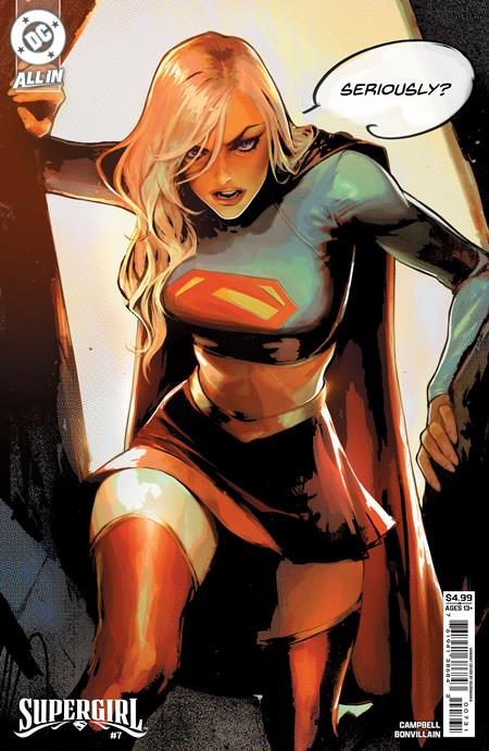 Weekly Pull list - SUPERGIRL #7 CVR B SOZOMAIKA CARD STOCK VAR