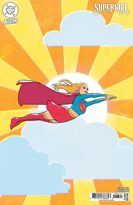 Weekly Pull list - SUPERGIRL #7 CVR C AMY REEDER CARD STOCK VAR