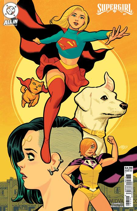 Weekly Pull list - SUPERGIRL #7 CVR D MICHAEL CHO CARD STOCK VAR