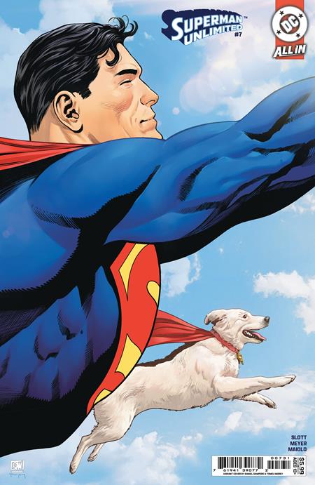 Weekly Pull list - SUPERMAN UNLIMITED #7 CVR C DANIEL SAMPERE CARD STOCK VAR