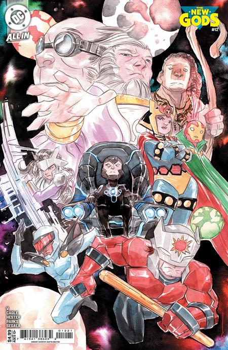 Weekly Pull list - NEW GODS #12 (OF 12) CVR B DUSTIN NGUYEN CARD STOCK VAR