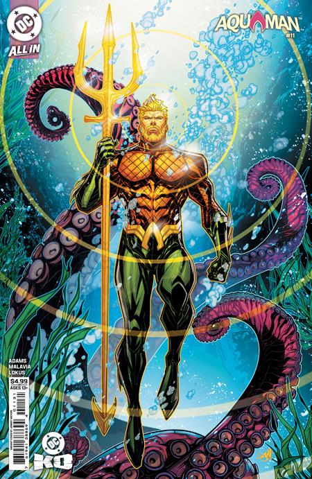 Weekly Pull list - AQUAMAN #11 CVR B JONBOY MEYERS CARD STOCK VAR (DC K.O.)