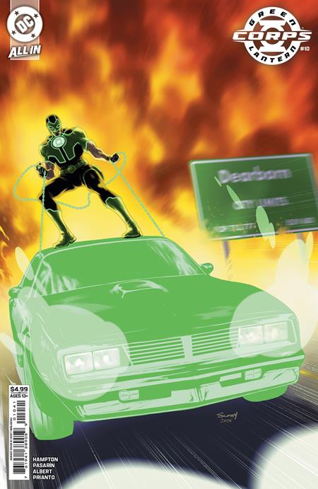 Weekly Pull list - GREEN LANTERN CORPS #10 CVR D INC 1:25 SCOTT GODLEWSKI CARD STOCK VAR