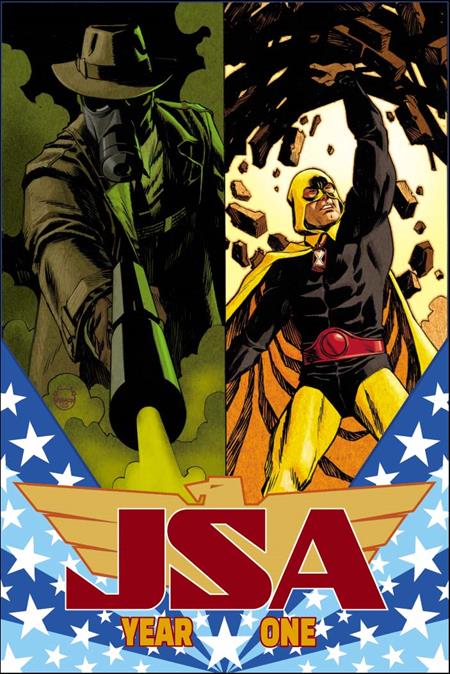 Weekly Pull list - JSA #13 CVR A DAVE JOHNSON