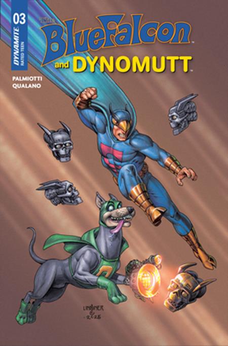 Weekly Pull list - BLUE FALCON & DYNOMUTT #3 CVR C JOSEPH MICHAEL LINSNER VAR