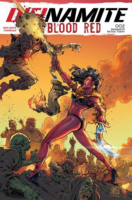 Weekly Pull list - DIENAMITE BLOOD RED #2 CVR B ROBERTO MELI VAR