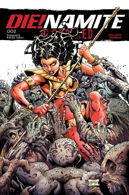 Weekly Pull list - DIENAMITE BLOOD RED #2 CVR D WILL ROBSON VAR