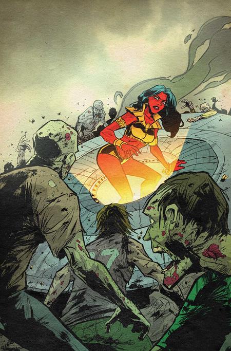 Weekly Pull list - DIE!NAMITE BLOOD RED #2 CVR F INC 1:10 DAVID COUSENS VIRGIN VAR