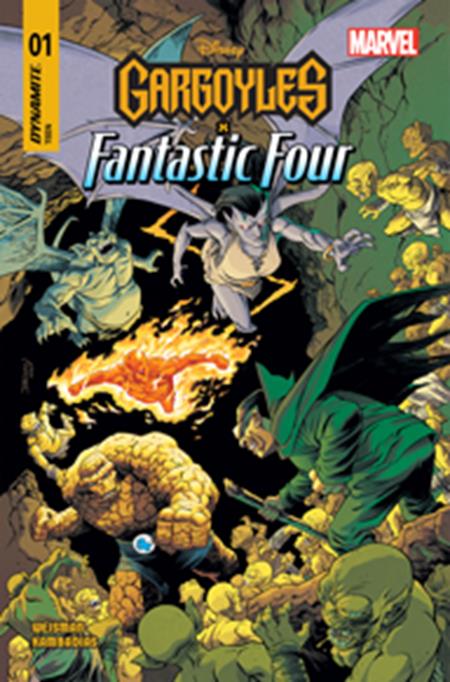  SEP250176 | GARGOYLES X FANTASTIC FOUR @1 CVR B DECLAN SHALVEY VAR PRE ORDER/ÖN SİPARİŞ [SEP25] | DYNAMITE  