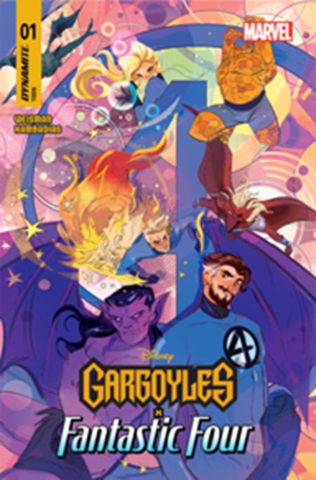  SEP250179 | GARGOYLES X FANTASTIC FOUR @1 CVR E NICOLETTA BALDARI VAR PRE ORDER/ÖN SİPARİŞ [SEP25] | DYNAMITE  