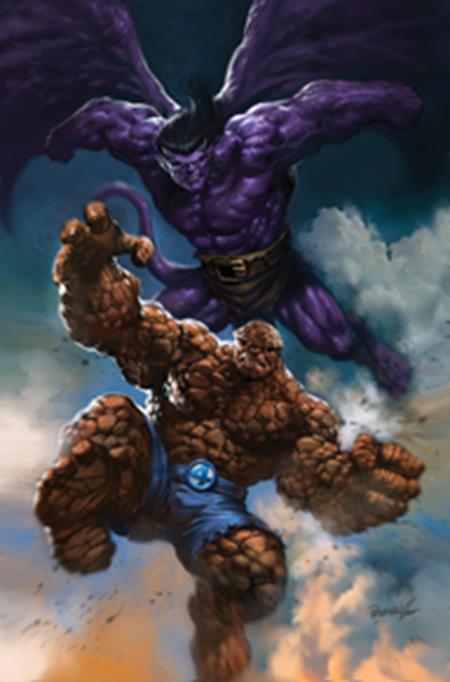 Weekly Pull list - GARGOYLES X FANTASTIC FOUR #1 CVR G INC 1:15 LUCIO PARRILLO VIRGIN VAR