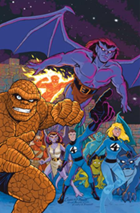 Weekly Pull list - GARGOYLES X FANTASTIC FOUR #1 CVR H INC 1:25 AMANDA CONNER VIRGIN VAR