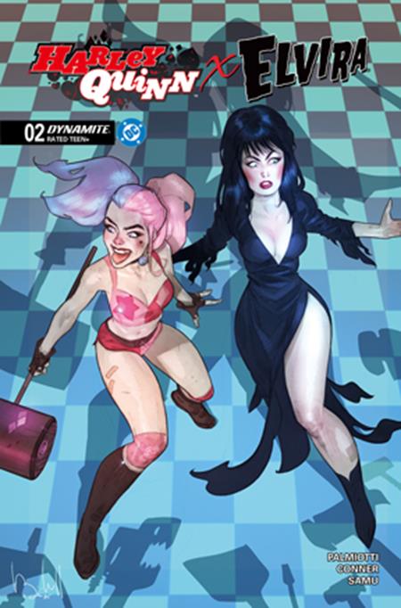  SEP250731 | HARLEY QUINN X ELVIRA @2 CVR D BEN CALDWELL VAR PRE ORDER/ÖN SİPARİŞ [SEP25] | DYNAMITE  