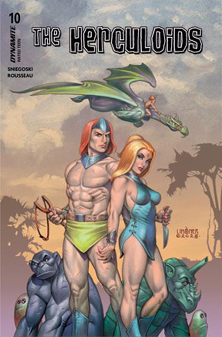 Weekly Pull list - HERCULOIDS #10 CVR B JOSEPH MICHAEL LINSNER VAR