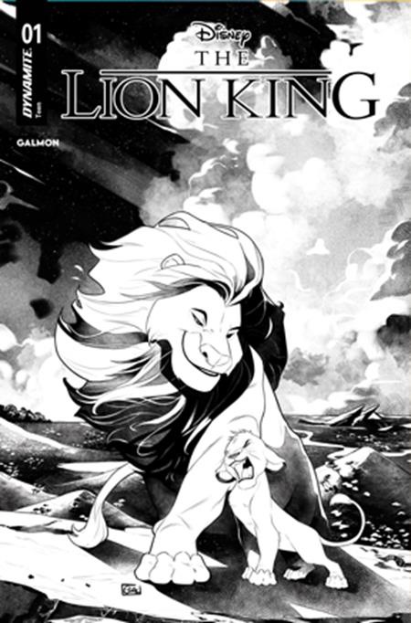 Weekly Pull list - LION KING #1 CVR I INC 1:15 EDWIN GALMON LINE ART VAR