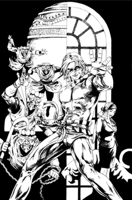 Weekly Pull list - PETER CANNON THUNDERBOLT #1 CVR G INC 1:10 JONATHAN LAU LINE ART VIRGIN VAR