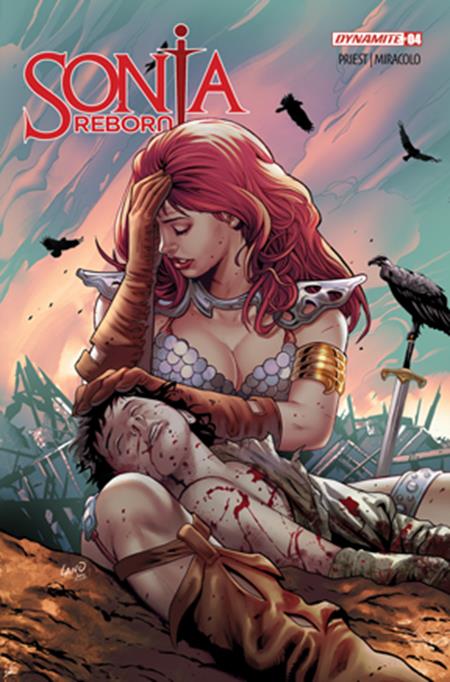 Weekly Pull list - SONJA REBORN #4 CVR D GREG LAND VAR