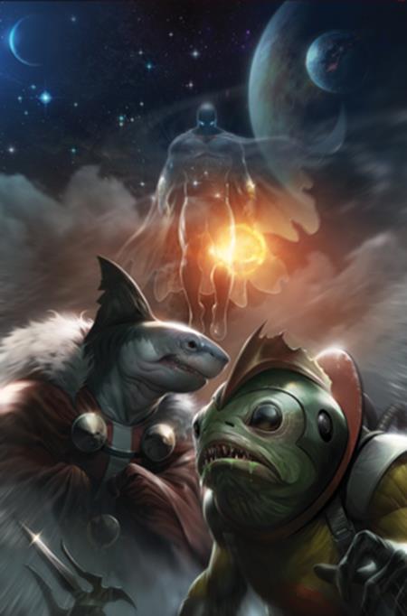 SPACE GHOST #5 CVR E FRANCESCO MATTINA METAL VIRGIN VAR