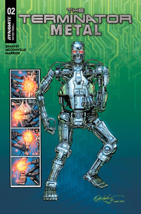 Weekly Pull list - TERMINATOR METAL #2 CVR B BOB LAYTON VAR