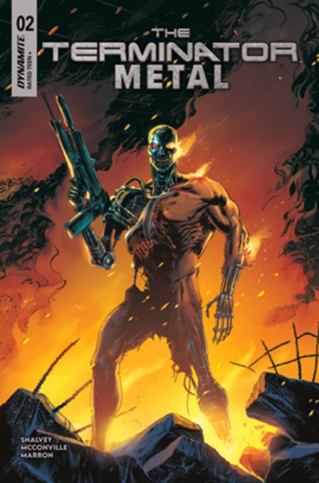 Weekly Pull list - TERMINATOR METAL #2 CVR D PAOLO ANTIGA VAR