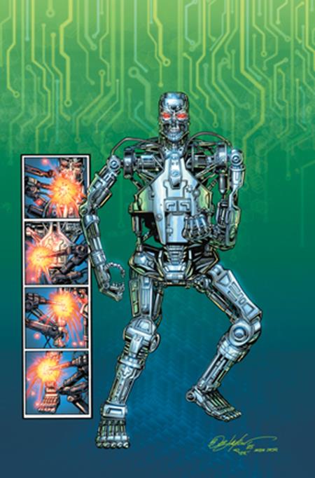 Weekly Pull list - TERMINATOR METAL #2 CVR H INC 1:20 BOB LAYTON VIRGIN VAR