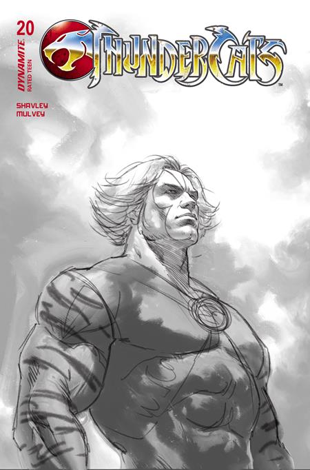 THUNDERCATS #20 CVR O LUCIO PARRILLO LINE ART FOC BONUS VAR
