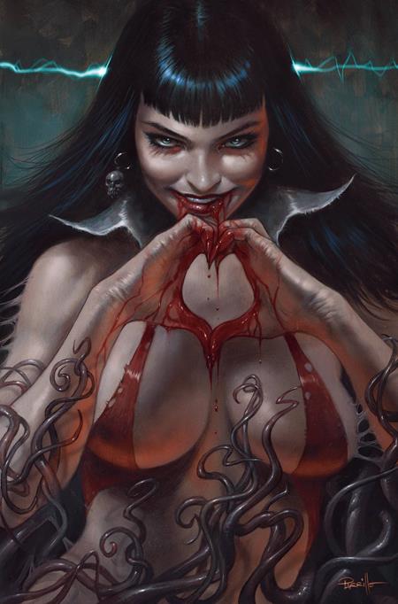 Weekly Pull list - VAMPIRELLA (2025) #6 CVR F LUCIO PARRILLO METAL VIRGIN VAR