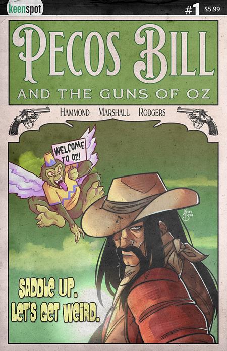 Weekly Pull list - PECOS BILL & THE GUNS OF OZ #1 CVR B NAT SUKI VAR (MR)