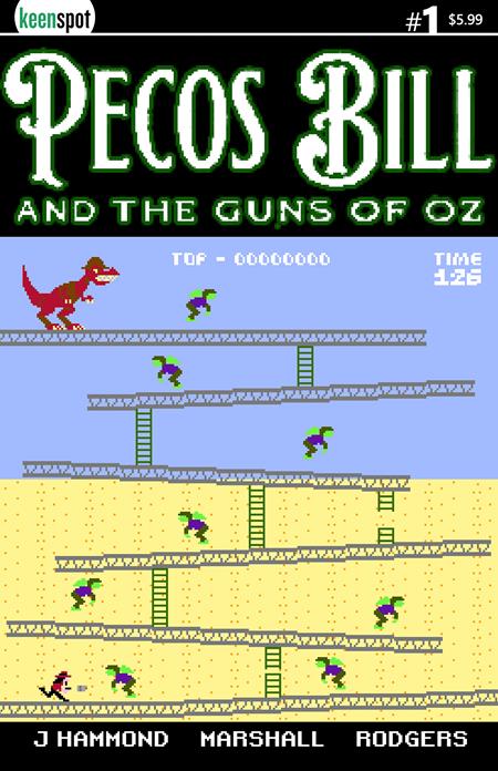 Weekly Pull list - PECOS BILL & THE GUNS OF OZ #1 CVR D INC 1:25 CHRIS PEREZ VIDEO GAME VAR (FREE) (NET) (MR)