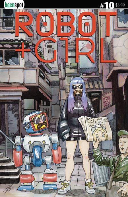  SEP251027 | ROBOT + GIRL @10 CVR C JOE WILLIAMSON VAR PRE ORDER/ÖN SİPARİŞ [SEP25] | LUNAR  